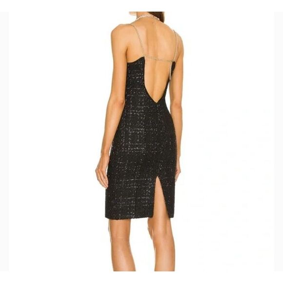 REVOLVE Assignment Devon‎ Black Chain Dress Size S NWT - Picture 2 of 10